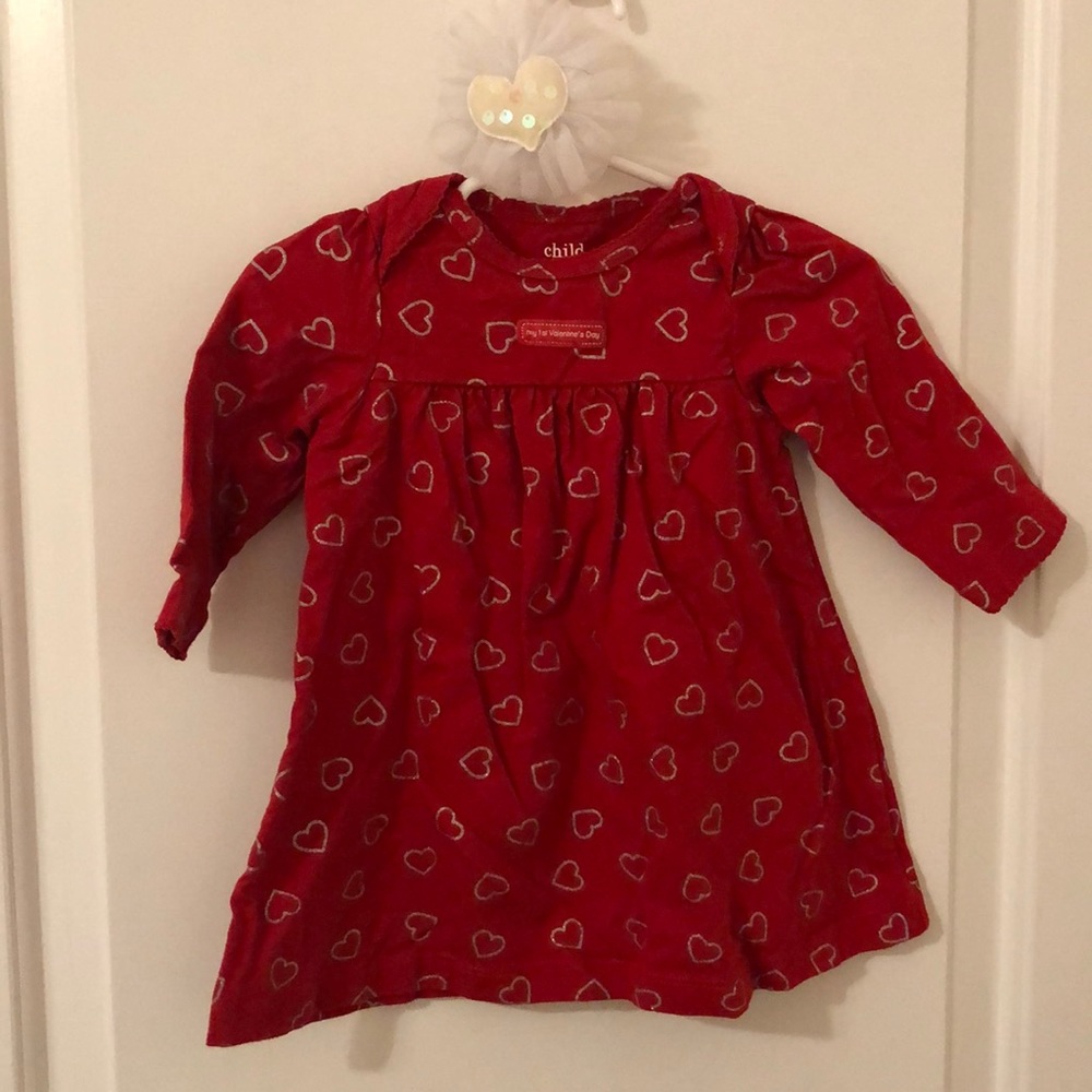 Valentines dress and bow ❤️